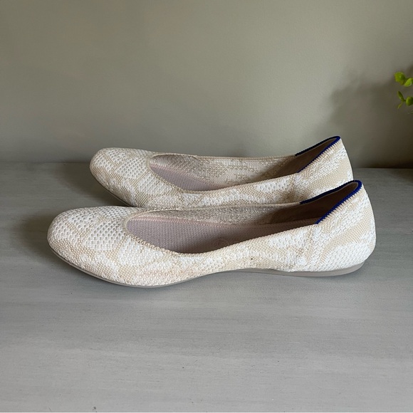 Rothy’s•The Square Lily Knit Fabric Slip On Ballet Flat•Size 9.5 - Picture 5 of 8